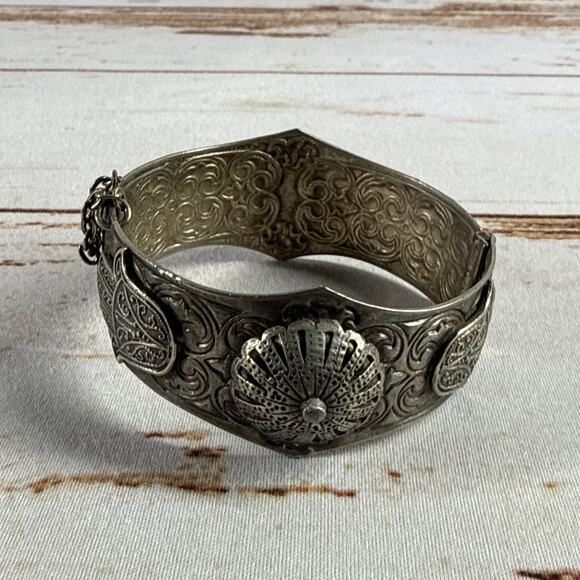 Authentic Viking Bronze Bracelet | Silver Tone | Ancient Artifact | Stunning - Picture 1 of 6